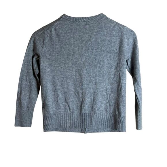 3 for $30! Gap 100% cotton grey cardigan - Picture 5 of 7